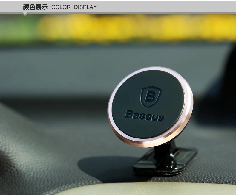Baseus Universal Car Phone Holder Magnetic Holder For Mobile Phone in car for iPhone X holder soporte movil auto telefoon houder