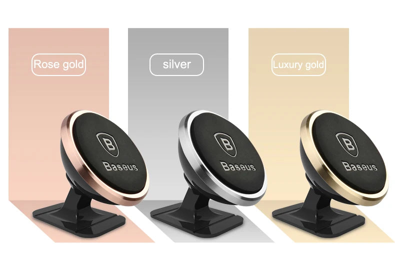 Baseus Universal Car Phone Holder Magnetic Holder For Mobile Phone in car for iPhone X holder soporte movil auto telefoon houder