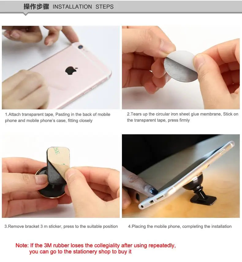 Baseus Universal Car Phone Holder Magnetic Holder For Mobile Phone in car for iPhone X holder soporte movil auto telefoon houder