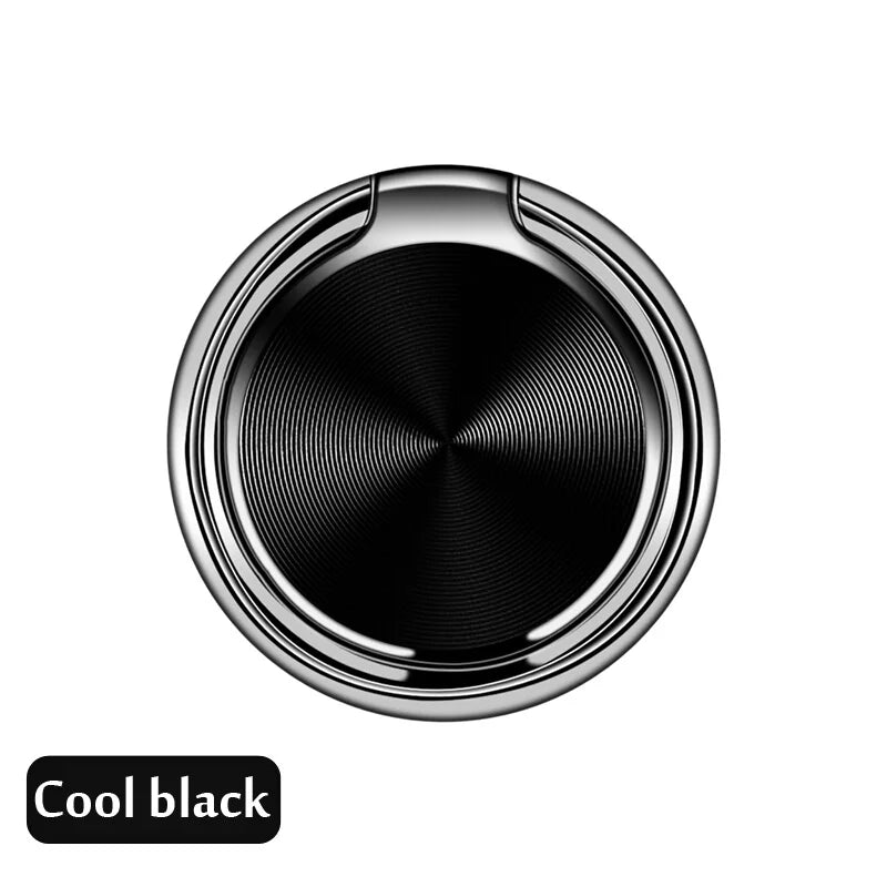 Holder Finger Ring Metal Mobile Phone Stand Holder For iPhone 9 X 8 7 plus 5 5S 6 6p Magnetic Phone ring Round Car Mount Stand